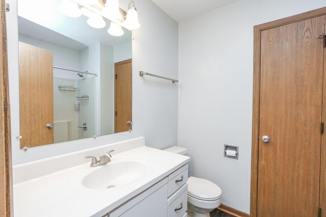 400-02 S Washington St, Braidwood, IL 60408 - full bathroom featuring vanity and a shower