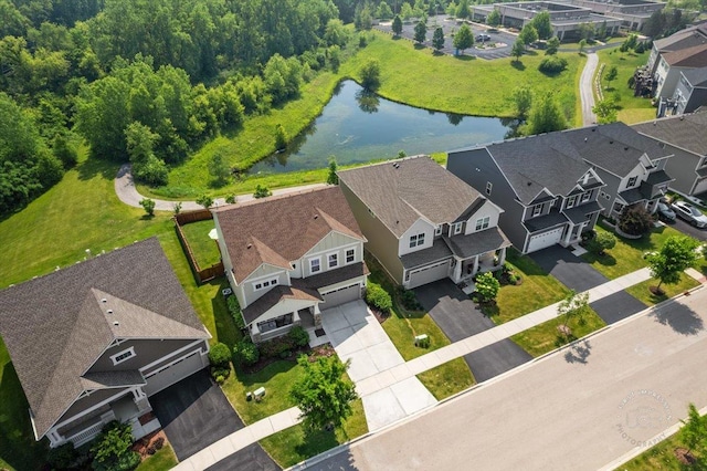 340 Hamilton Rd, Saint Charles, IL 60175 - aerial view of residential area with a nearby body of water