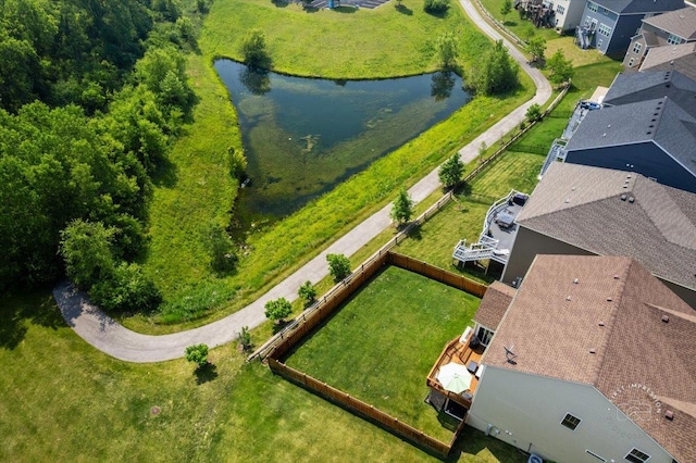 340 Hamilton Rd, Saint Charles, IL 60175 - bird's eye view of a nearby body of water