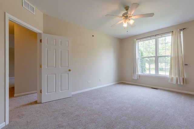 8126 Concord Ln Unit A, Justice, IL 60458 - empty room with carpet flooring and ceiling fan
