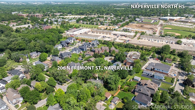 206-208 N Fremont St, Naperville, IL 60540 - view of property location