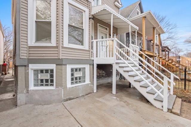 6920 S Laflin St, Chicago, IL 60636 - view of side of property featuring stairs and covered porch