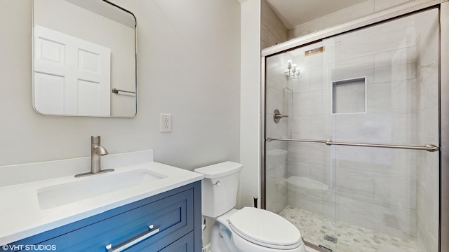 4265 Portage Ln, Hoffman Estates, IL 60192 - bathroom with a stall shower and vanity