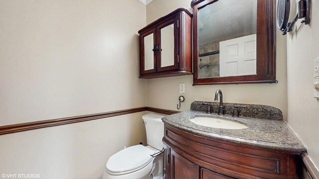 4265 Portage Ln, Hoffman Estates, IL 60192 - bathroom featuring toilet and vanity