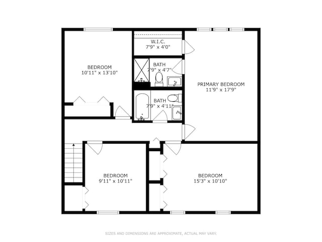 4265 Portage Ln, Hoffman Estates, IL 60192 - view of home floor plan