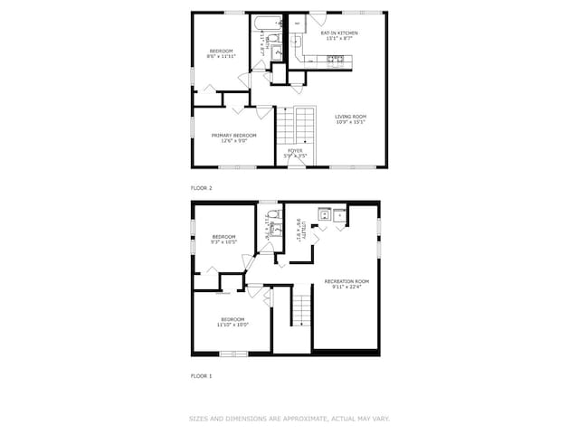 22201 Windsor Ct, Richton Park, IL 60471 - view of floor plan / room layout