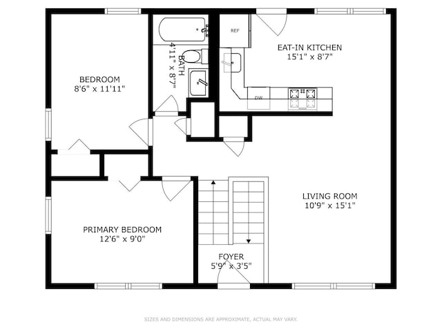 22201 Windsor Ct, Richton Park, IL 60471 - view of property floor plan