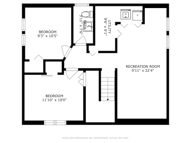 22201 Windsor Ct, Richton Park, IL 60471 - view of room layout