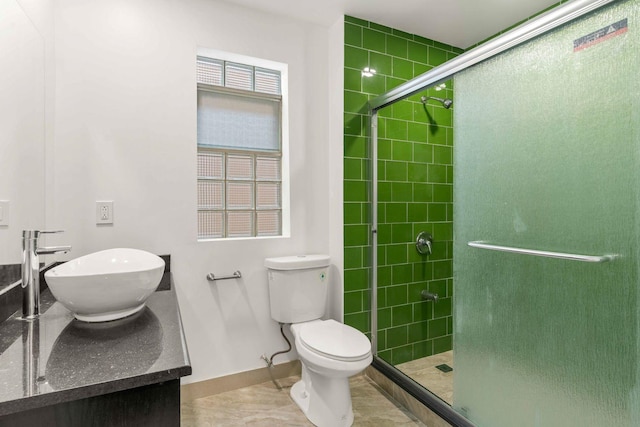 2507 W 45th Pl, Chicago, IL 60632 - bathroom with a shower stall and vanity