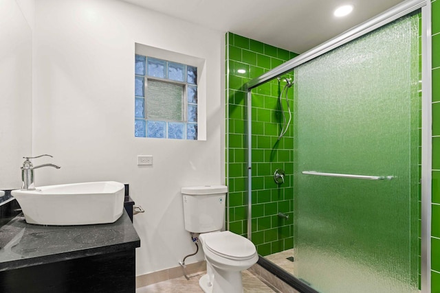 2507 W 45th Pl, Chicago, IL 60632 - bathroom with a stall shower and vanity
