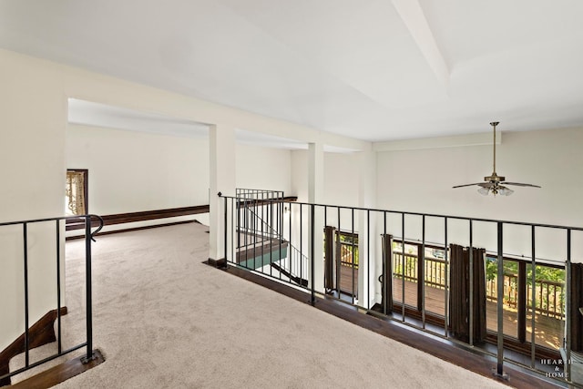 294 Apache Trl, Lake In The Hills, IL 60156 - hallway with carpet floors