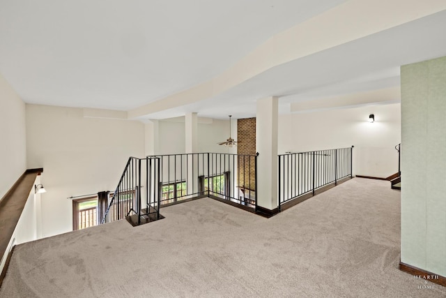 294 Apache Trl, Lake In The Hills, IL 60156 - hall featuring carpet flooring and baseboards