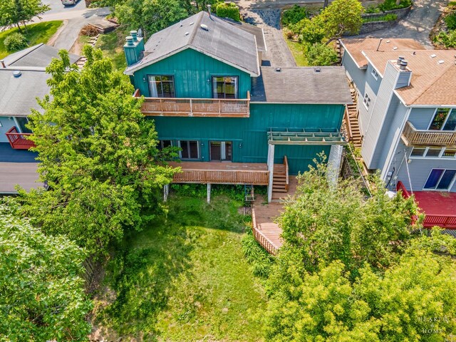 294 Apache Trl, Lake In The Hills, IL 60156 - view from above of property