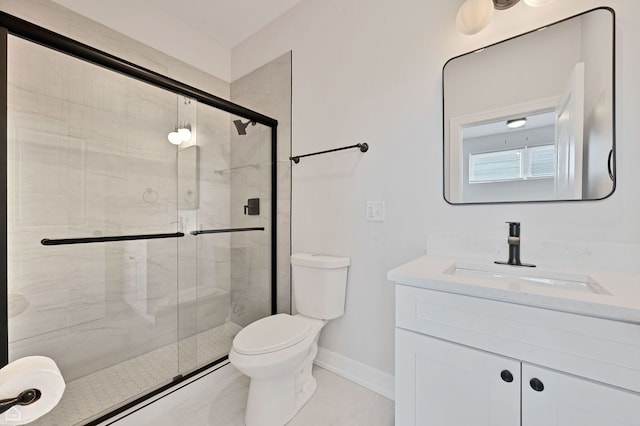 4435 S Prairie Ave, Chicago, IL 60653 - bathroom featuring vanity and a shower stall