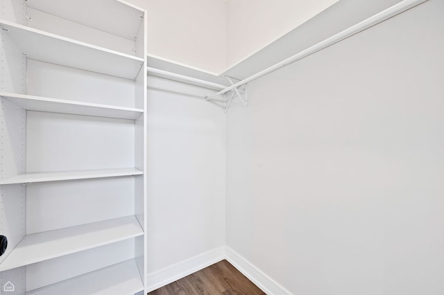 4435 S Prairie Ave, Chicago, IL 60653 - spacious closet featuring dark wood-style flooring