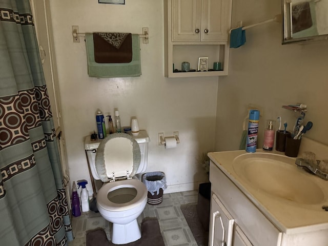 526 Gardner St, Joliet, IL 60433 - full bathroom featuring vanity and a shower with shower curtain