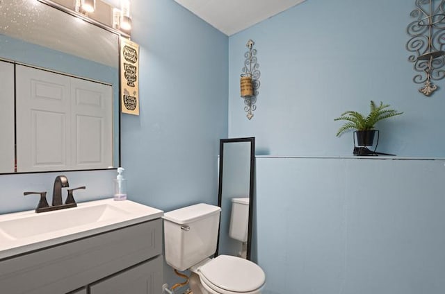 1311 Juneway Ter, Round Lake Beach, IL 60073 - bathroom featuring toilet and vanity