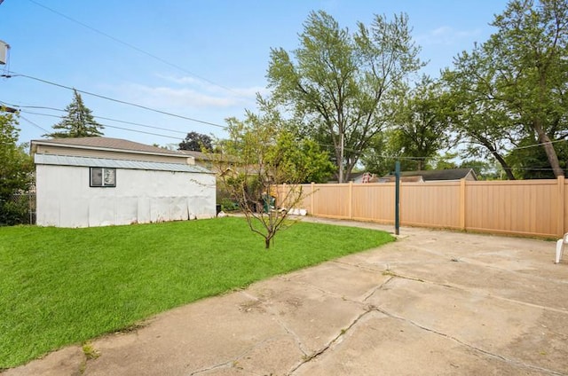1311 Juneway Ter, Round Lake Beach, IL 60073 - view of yard featuring a patio