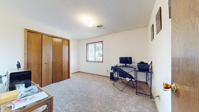 1301 Clifford Ave Unit 8, Urbana, IL 61802 - home office featuring light colored carpet and baseboards