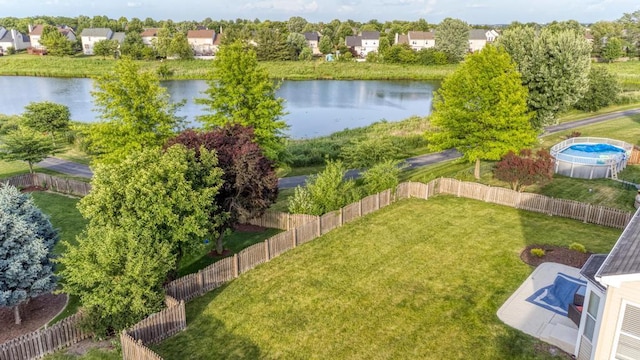 11703 Wolf Creek Ln, Plainfield, IL 60585 - drone / aerial view of a nearby body of water
