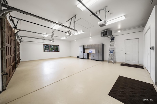 7 Bell Oak Ln, Lemont, IL 60439 - garage with a garage door opener and a heating unit