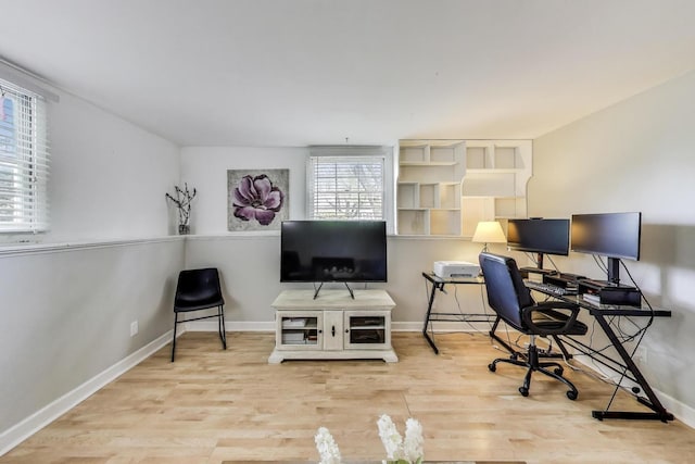 115 Circle Dr W, Montgomery, IL 60538 - office featuring wood finished floors and baseboards