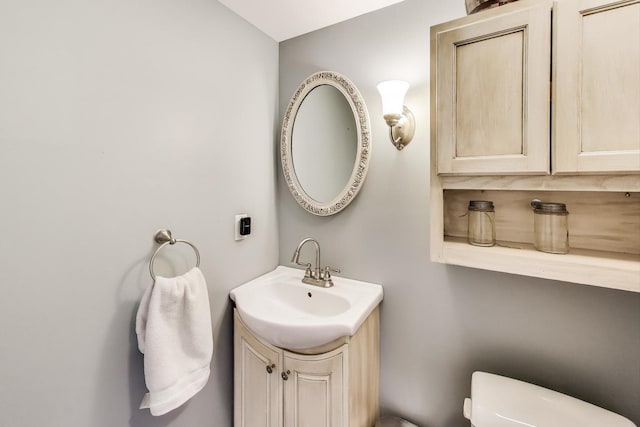 115 Circle Dr W, Montgomery, IL 60538 - half bathroom featuring toilet and vanity