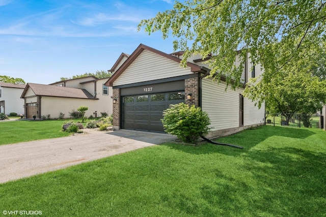 1227 Timber Dr, Elk Grove Village, IL 60007 - garage with concrete driveway