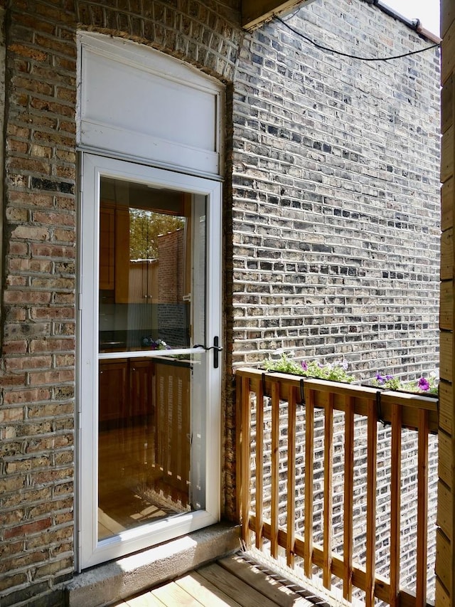 1961 W Winona Ave Unit 3, Chicago, IL 60640 - entrance to property with brick siding