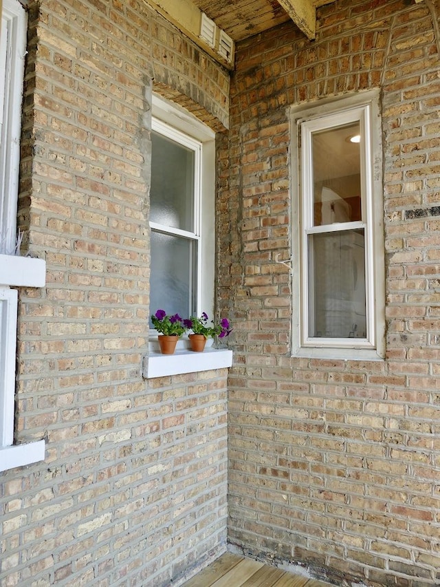 1961 W Winona Ave Unit 3, Chicago, IL 60640 - doorway to property with brick siding