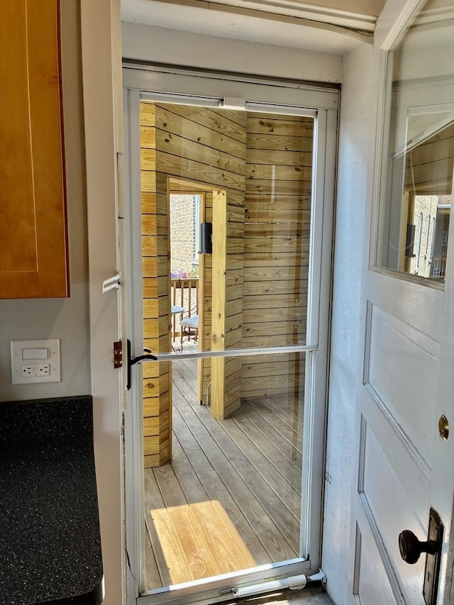 1961 W Winona Ave Unit 3, Chicago, IL 60640 - doorway featuring wood finished floors
