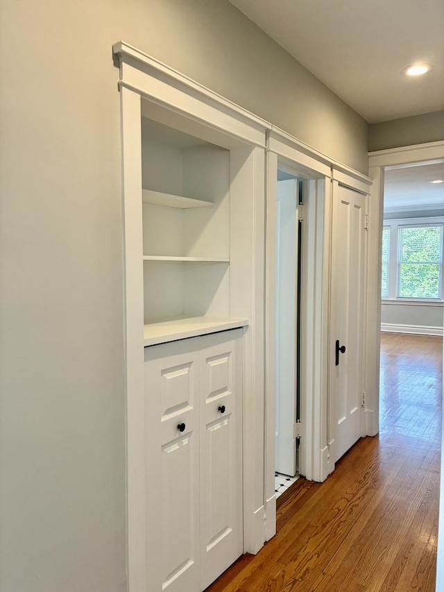 1961 W Winona Ave Unit 3, Chicago, IL 60640 - hallway featuring wood finished floors and recessed lighting