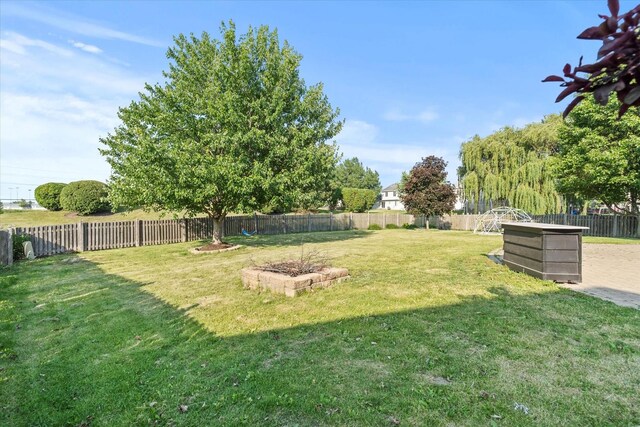 2680 Jenna Cir, Montgomery, IL 60538 - view of fenced backyard