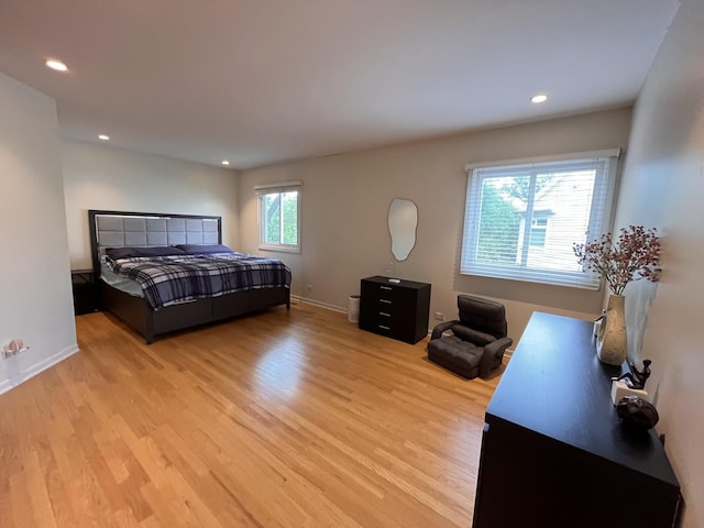 10 Chestnut Ct E, Buffalo Grove, IL 60089 - bedroom with light wood-type flooring and recessed lighting