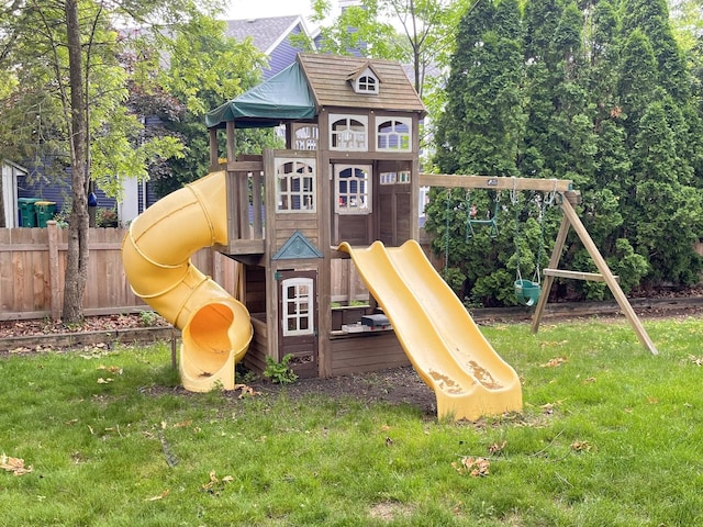 10 Chestnut Ct E, Buffalo Grove, IL 60089 - view of jungle gym