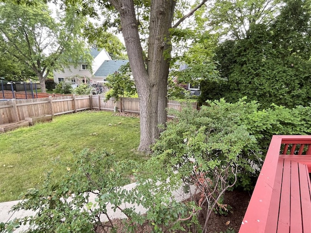 10 Chestnut Ct E, Buffalo Grove, IL 60089 - view of fenced backyard