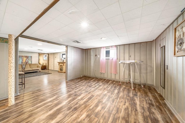 11334 S Central Park Ave, Chicago, IL 60655 - basement featuring wood finished floors
