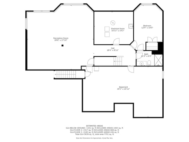 1046 Sylvan Cir, Naperville, IL 60540 - view of room layout
