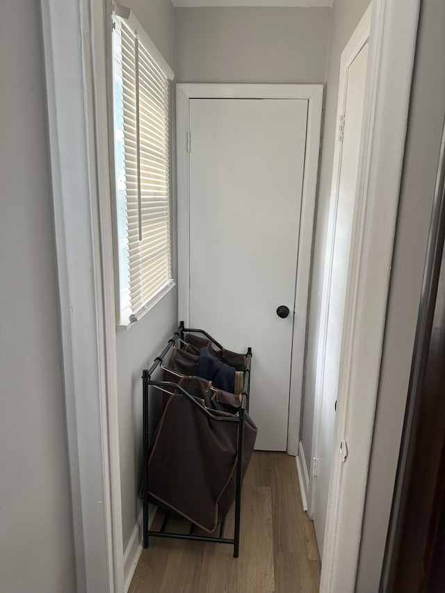 700 Cumberland St, Hoffman Estates, IL 60194 - washroom with wood finished floors and baseboards