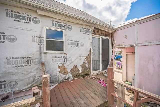 230 W Garfiled Ave, Decatur, IL 62526 - view of wooden deck