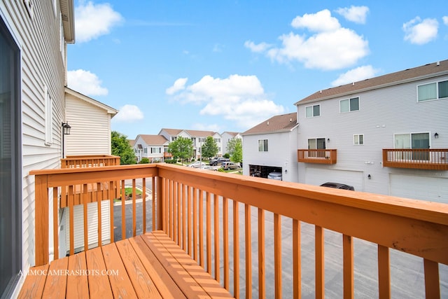 1405 Manning Ave, Montgomery, IL 60538 - deck with a residential view