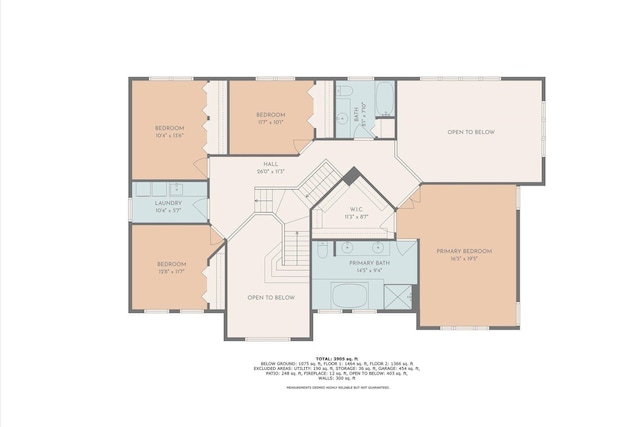 1456 Della Dr, Hoffman Estates, IL 60169 - room layout