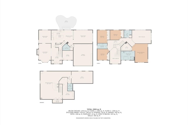 1456 Della Dr, Hoffman Estates, IL 60169 - home floor plan