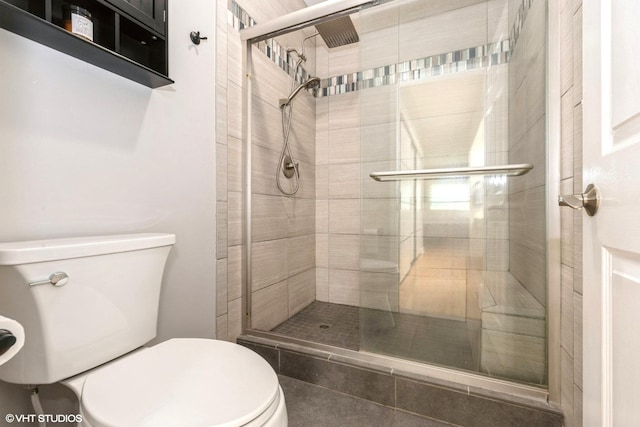1022 Pinetree Cir N Unit 1022, Buffalo Grove, IL 60089 - full bathroom featuring toilet and a stall shower