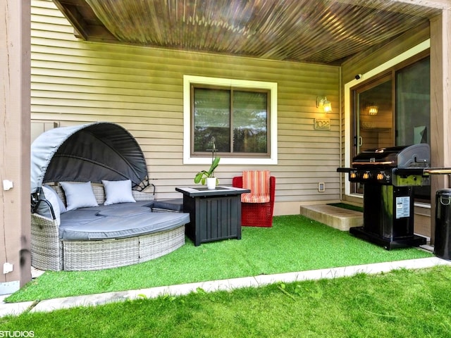 1022 Pinetree Cir N Unit 1022, Buffalo Grove, IL 60089 - view of patio with a grill