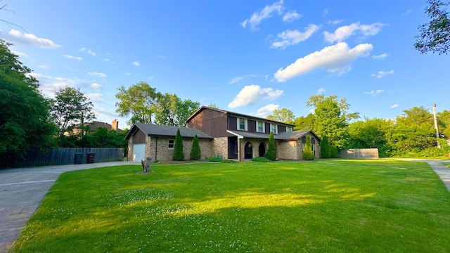 1607 Sylvan Ct, Flossmoor, IL 60422 - traditional home with a garage and concrete driveway