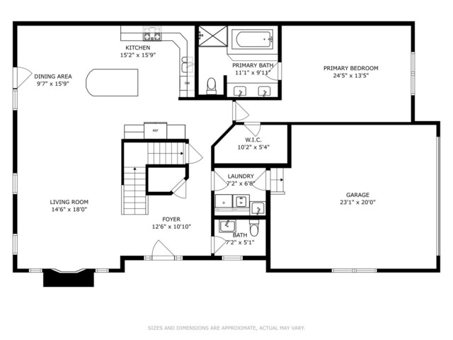 1012 Hickory Dr, Western Springs, IL 60558 - view of home floor plan