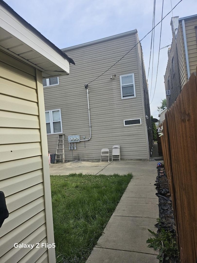 5006 W Crystal St, Chicago, IL 60651 - back of property featuring a patio area