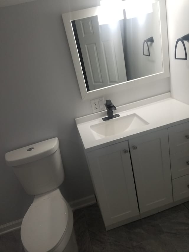 5006 W Crystal St, Chicago, IL 60651 - half bath with vanity and toilet