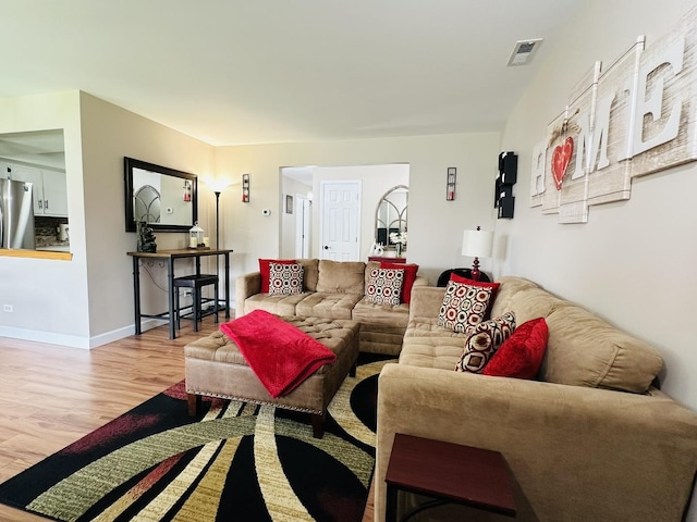 15721 Old Orchard Ct Unit 2S, Orland Park, IL 60462 - living area featuring wood finished floors and baseboards